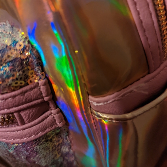 Minnie Mouse EARidescent Mini Backpack by Loungefly - Picture 8 of 9